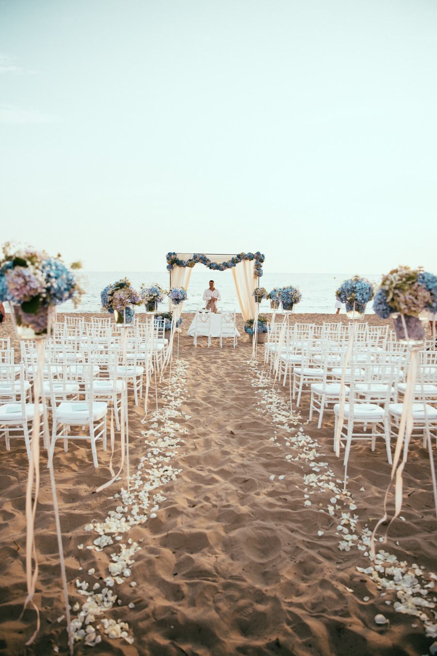 A Seaside Italian Wedding Wedding Beach Ceremony Beach Wedding