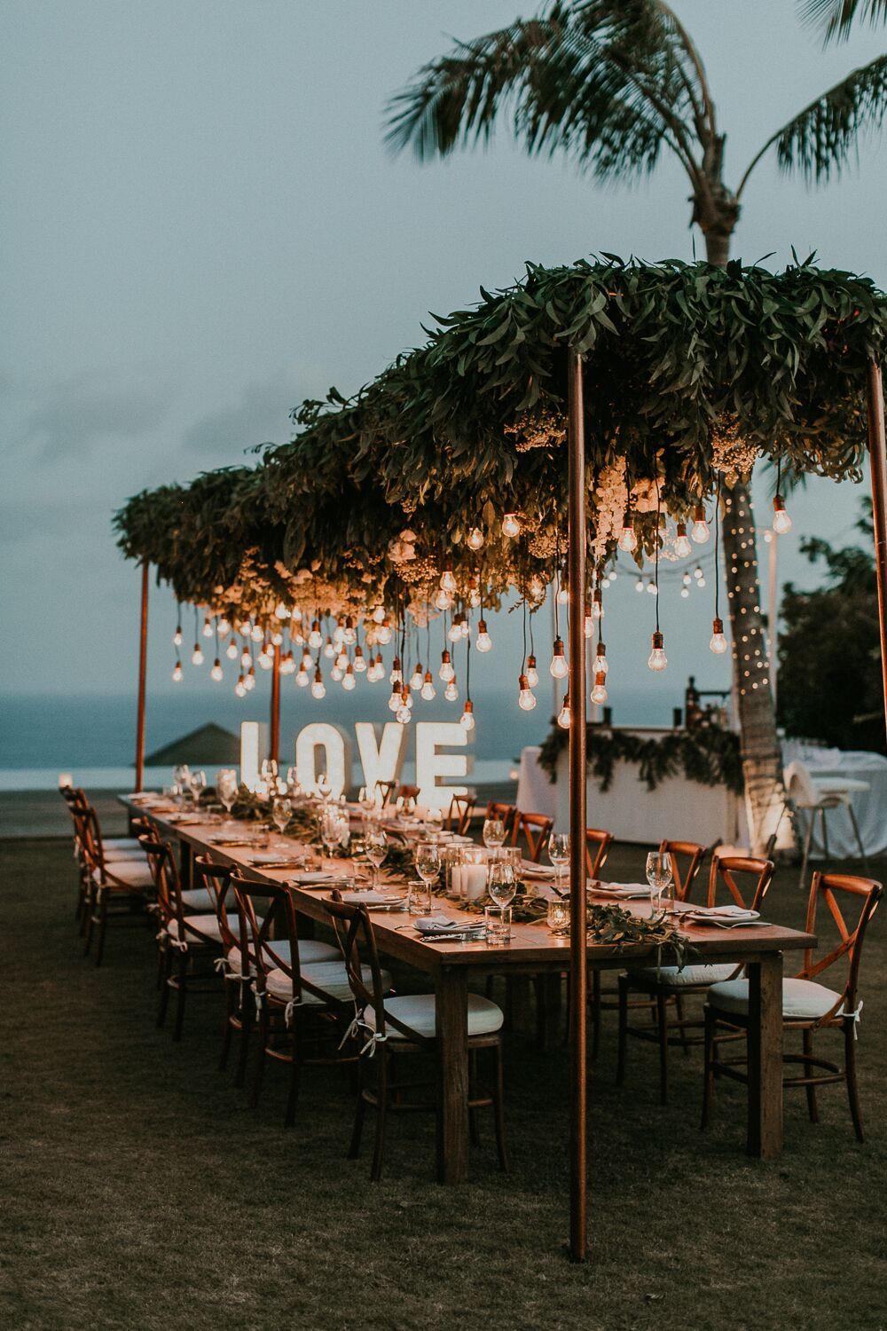 Wedding Furniture Rentals In Bali Romantic Beach Wedding
