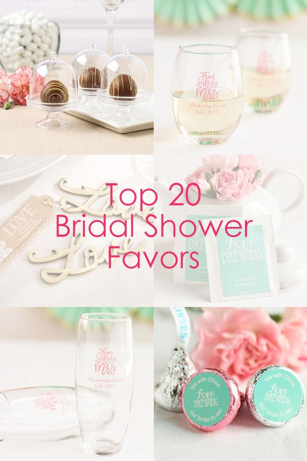 Planning A Bridal Shower Find The Best Bridal Shower Favors All
