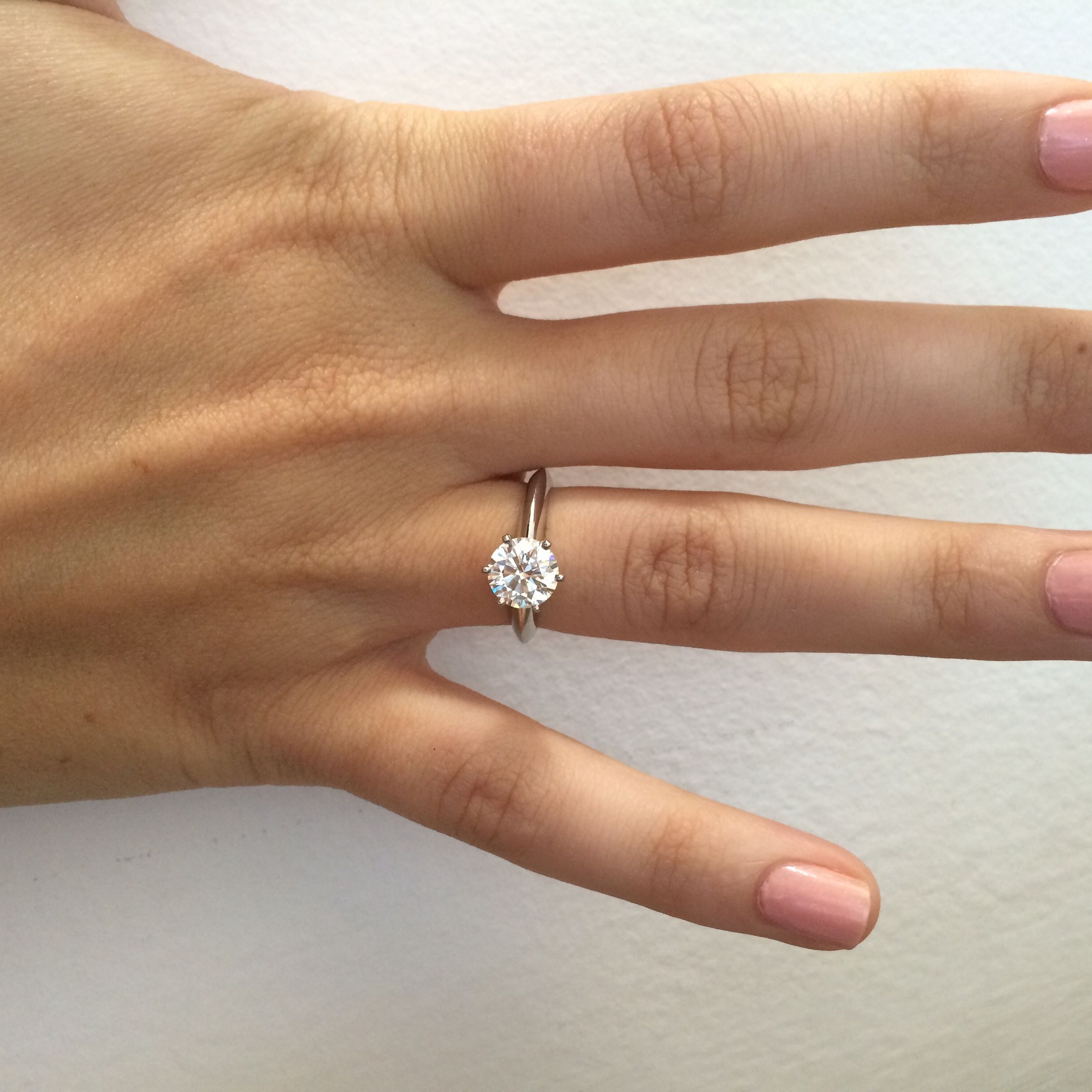 1 5 Carat Diamond Ring Tiffany Etsy Beautiful