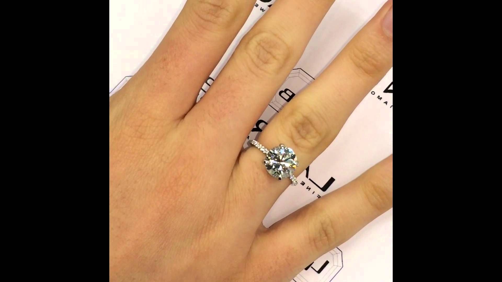 3k Diamond Engagement Rings