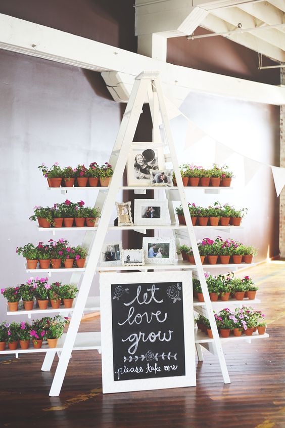 60 Unique Ways To Use Potted Plants In Your Wedding Wedding