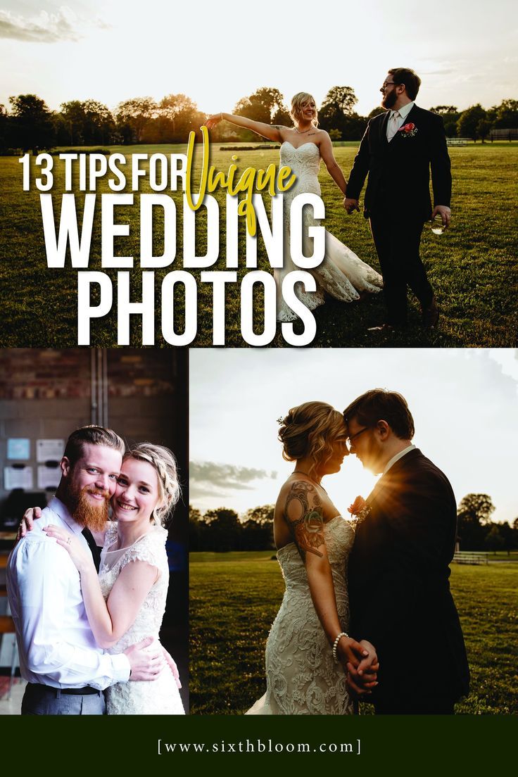 13 Tips For Unique Wedding Photos Wedding Photos Unique