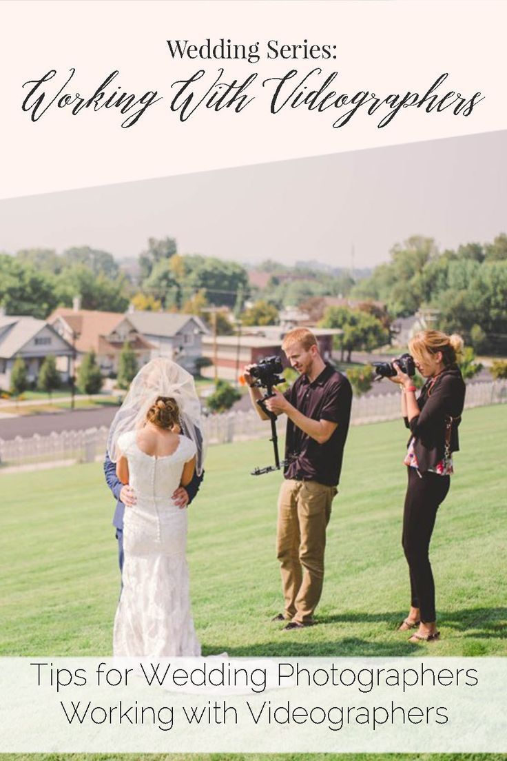 Tips For Wedding Photographers Working With Videographers With