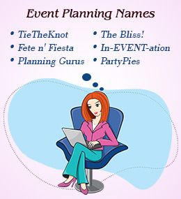 Event Planning Business Name Ideas Event Planning Business