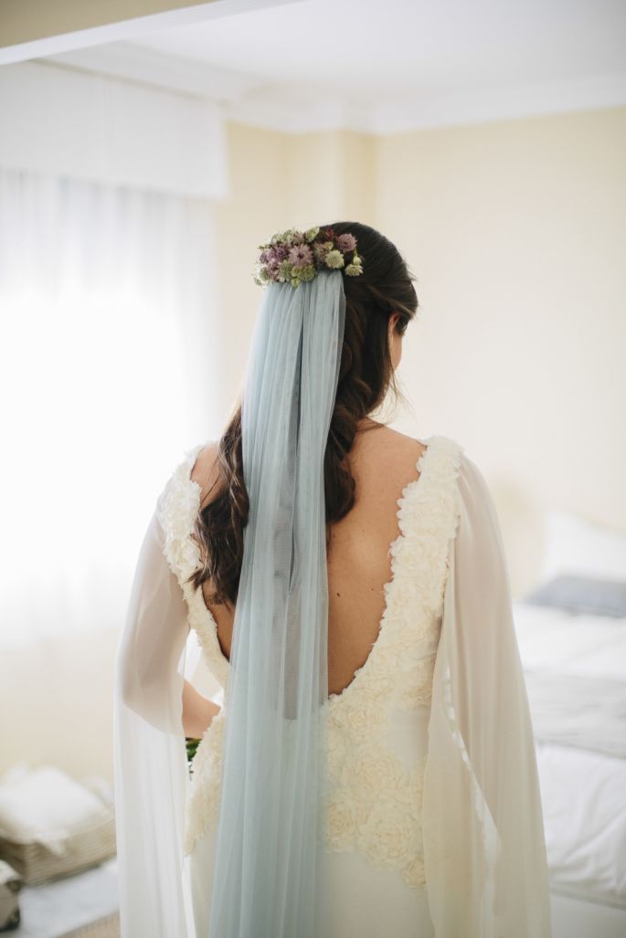 Unique Bridal Looks Colored Wedding Veils Wedding Dresses Blue Wedding Dresses Blue Wedding