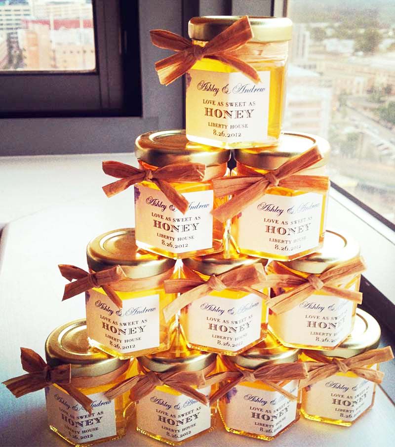 Honey Wedding Favors Diy Ideas That Are Inspired Honey Jar