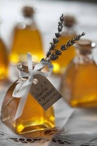 Our New Elegant Honey Wedding Favors Can Be Personalized With