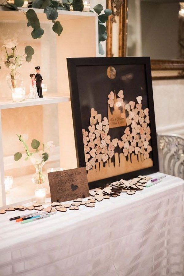 25 Wedding Guest Book Sign In Table Decoration Ideas Wedding