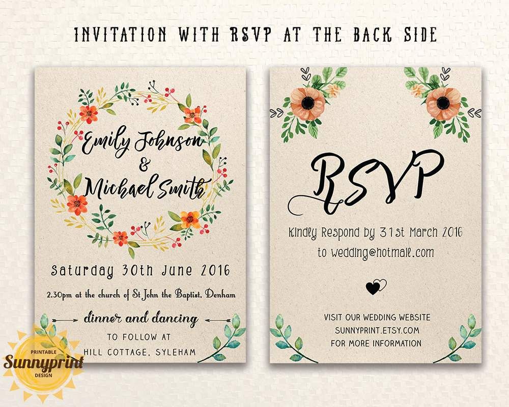 Free Online Wedding Invitations Templates