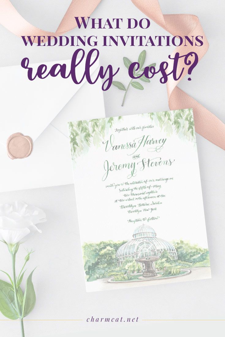 What Do Wedding Invitations Really Cost 6 Factors That Affect
