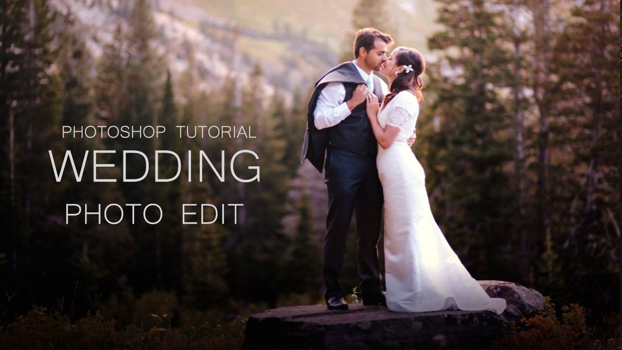 Wedding Photo Editing Photoshop Tutorial Color Adjustment