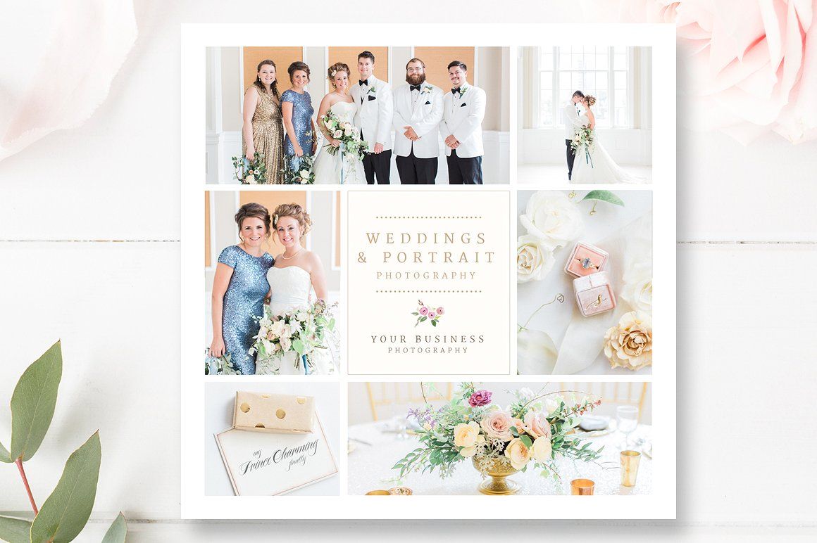 Wedding Photography Flyer Design Photoshop Template Wedding