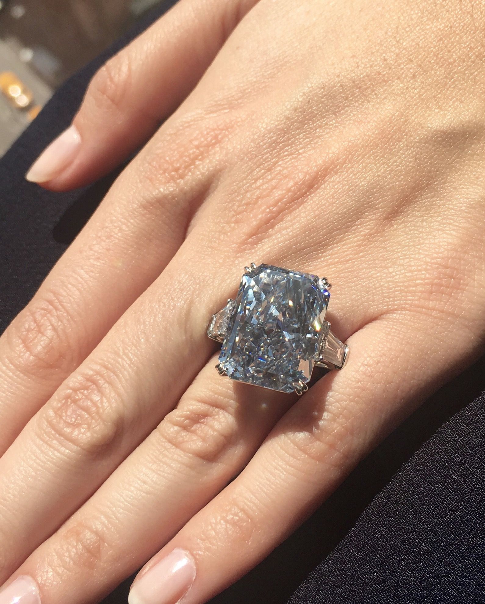 The 24 Carat Cullinan Dream The Largest Fancy Intense Blue