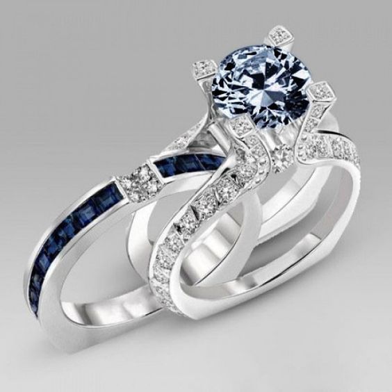 Www Evolees Com Navy Blue Diamond Special Design Two In One