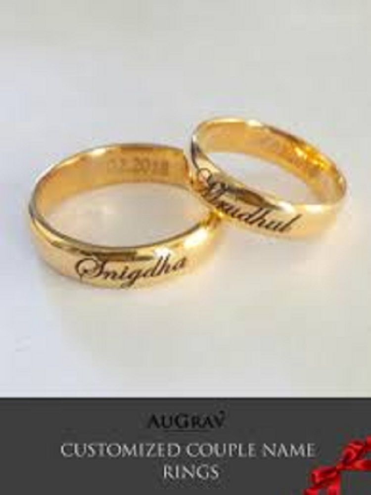 Couple Engagement Rings With Names Engagement Rings Couple Wedding Ring Design Gold Wedding Ring With Name